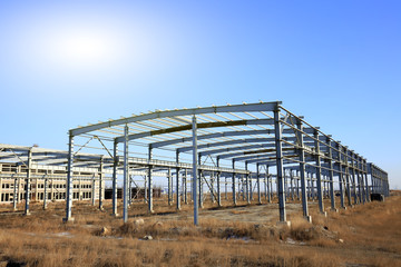 construction of steel structure
