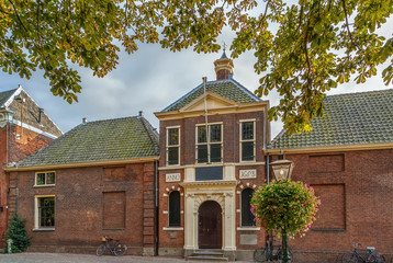 Historical house, Leiden, Netherlands