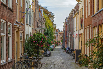 street in Leiden, Netherlands