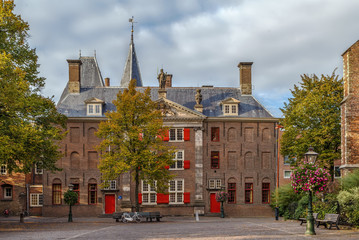 Obraz premium Historical house, Leiden, Netherlands