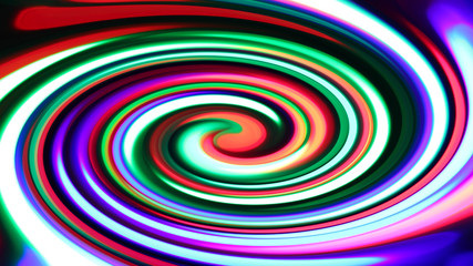 Fototapeta na wymiar spiral rainbow