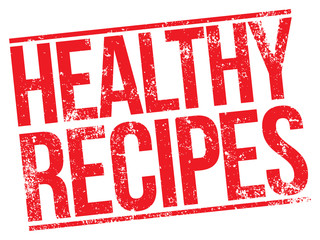 Healthy Recipes stamp