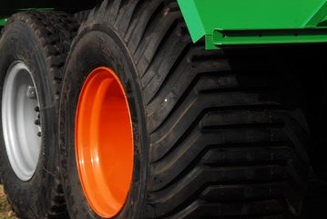 Rueda de cosechadora