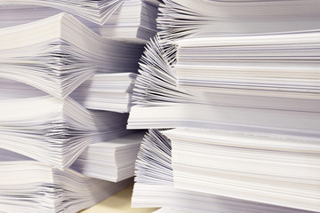 Stack of papers
