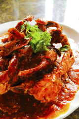チリクラブ　Chilli crab