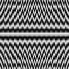 Abstract 3d Geometrical Background. Pattern With Optical Illusion