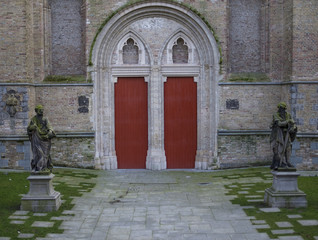 Entrance of the cathedral
