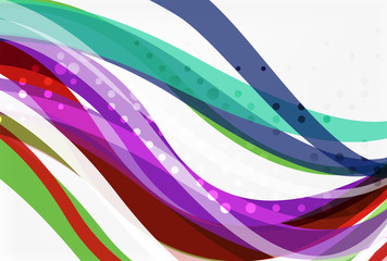 Flowing abstract background