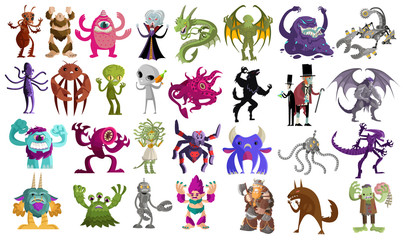 evil monsters creatures © matiasdelcarmine