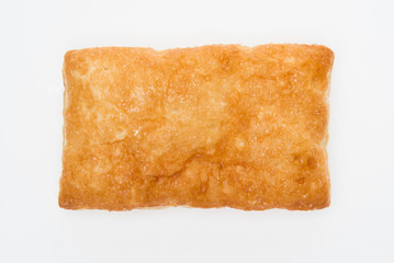 Sticky Bun Isolated on White Background