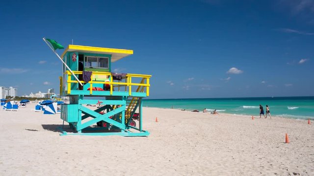 Safeguard house at the Miami South Beach