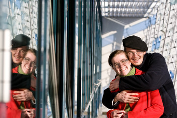 Young couple in love