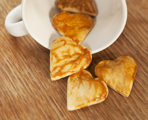 pause café tasse et biscuits