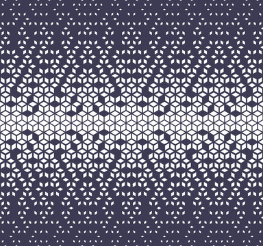 Abstract Geometric Purple Graphic Minimal Halftone Pattern