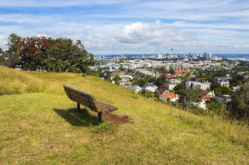 Look Out Spot on Mt Hobson Auckland New Zealand