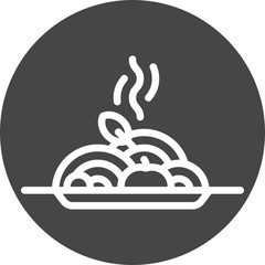 Fototapeta premium pasta icon
