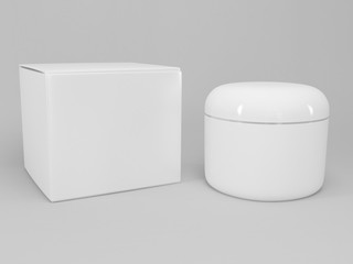 Cosmetic bottle and box 