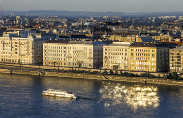 Budapest, promenade, Hungary