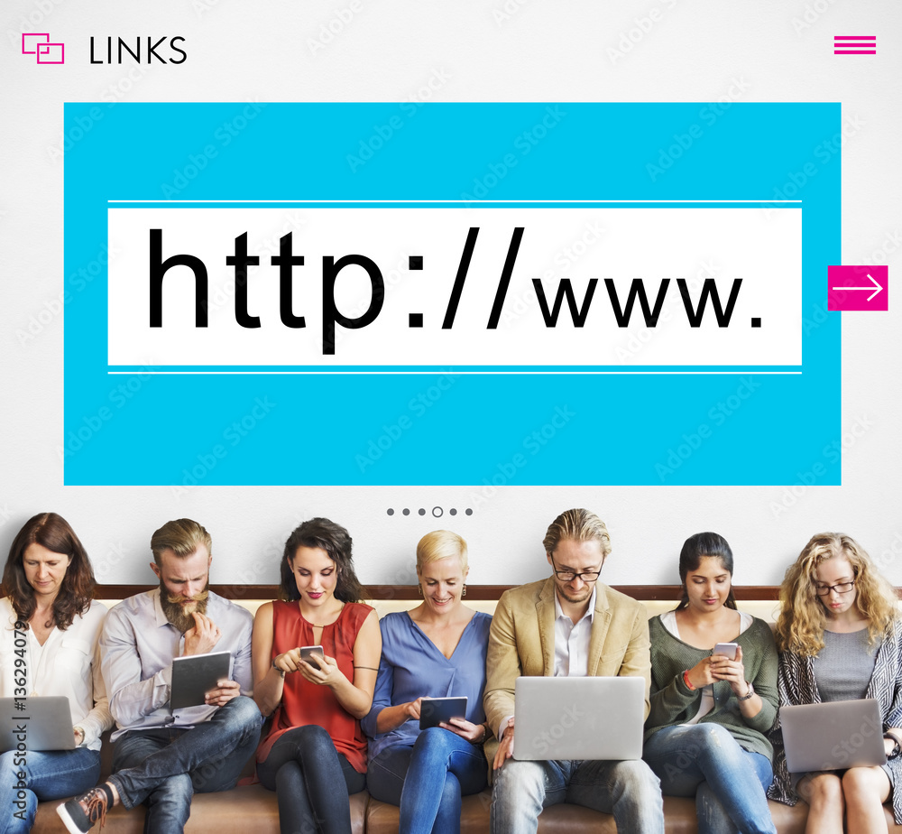 Aufkleber website domain internet http www graphic concept