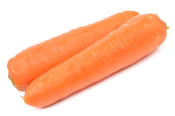 carrots on a white background