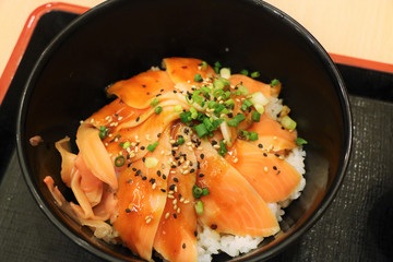 Rice with Salmon