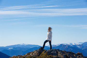 Obraz premium Another conquest of peaks