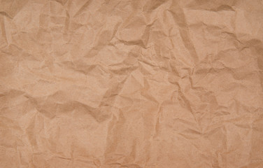 Crumpled paper for background usage