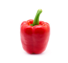 Sweet pepper isolated on a white background