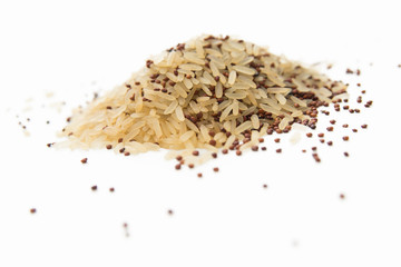 Brown rice with quinoa 