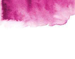 Obraz premium Pink abstract background in watercolor style