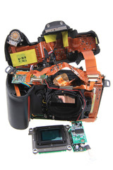 parts of dslr camera