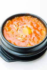 Korea spicy soup