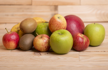 variety of fruits