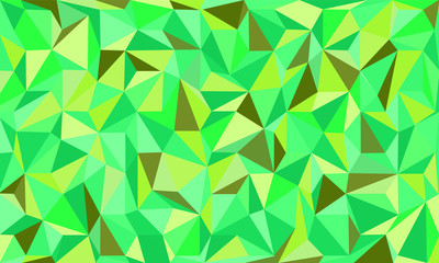 Fototapeta na wymiar Low poly eco green abstract background in curve