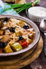 Soup with vegetables