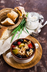 Soup with vegetables