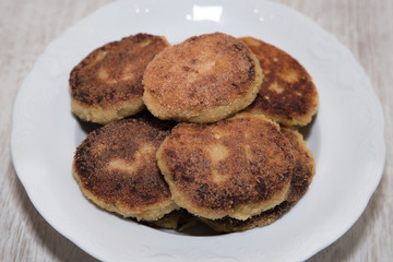 Vegetable cutlets / fritter / cackes