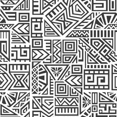 Aztec Vector Seamless Pattern