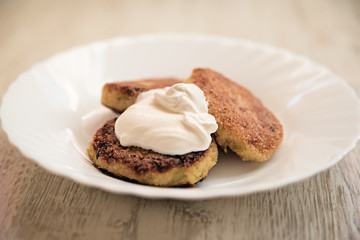 Vegetable cutlets / fritter / cackes