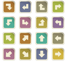 Arrows icons set