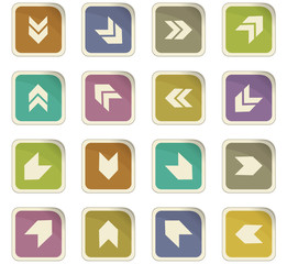 Arrows icons set