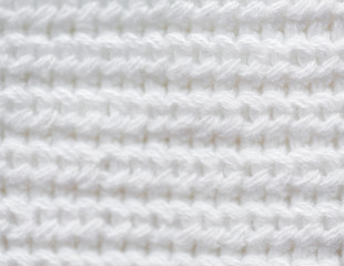 close up of knitted item