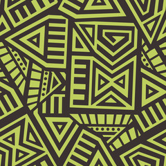Aztec Vector Seamless Pattern