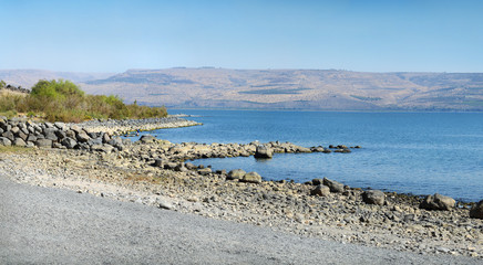 Sea of Galilee in Israel