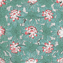 Traditional Chinese floral ornament