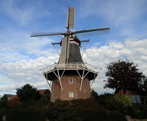 Windmill in netherlands