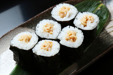寿司　納豆巻き