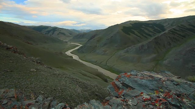 Khovd River Valley, Mongolia