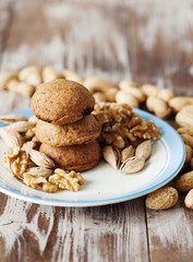 Healthy walnut cookies