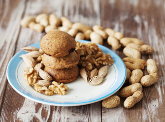 Healthy walnut cookies